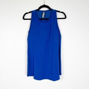 She Bird Women's The Freedom Racerback Tank Top Blue‎